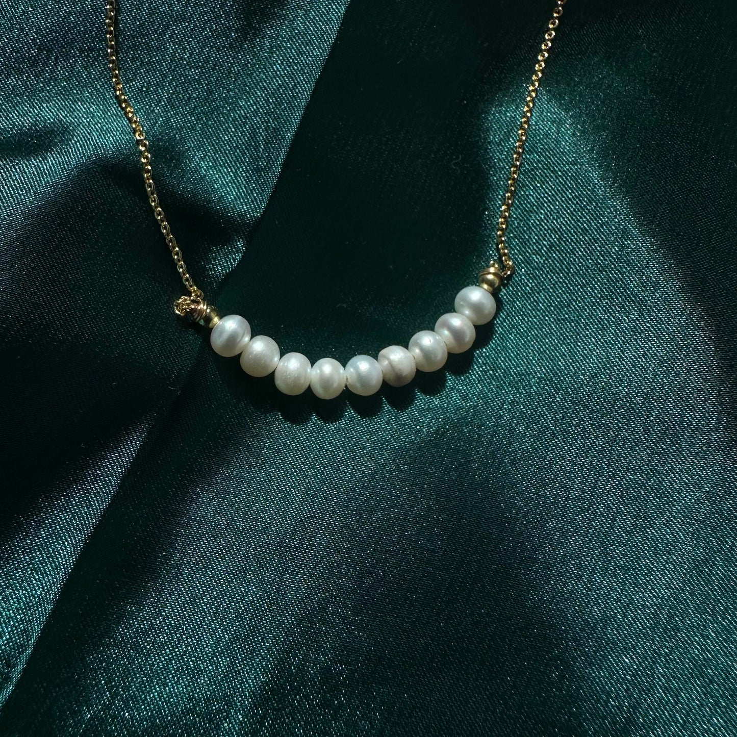 Pearl Bar Necklace