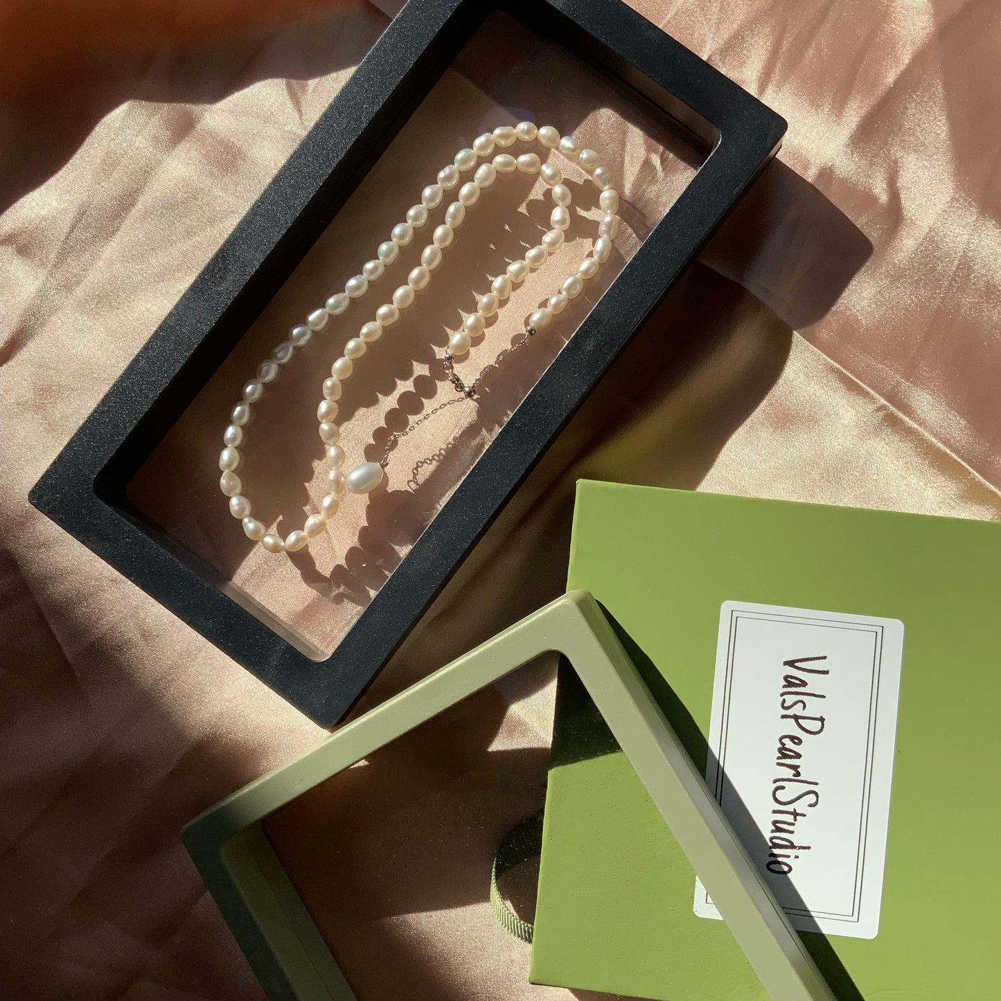 6mm Rice Pearl Strand