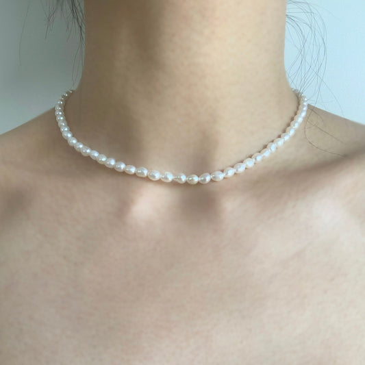 6mm Rice Pearl Strand