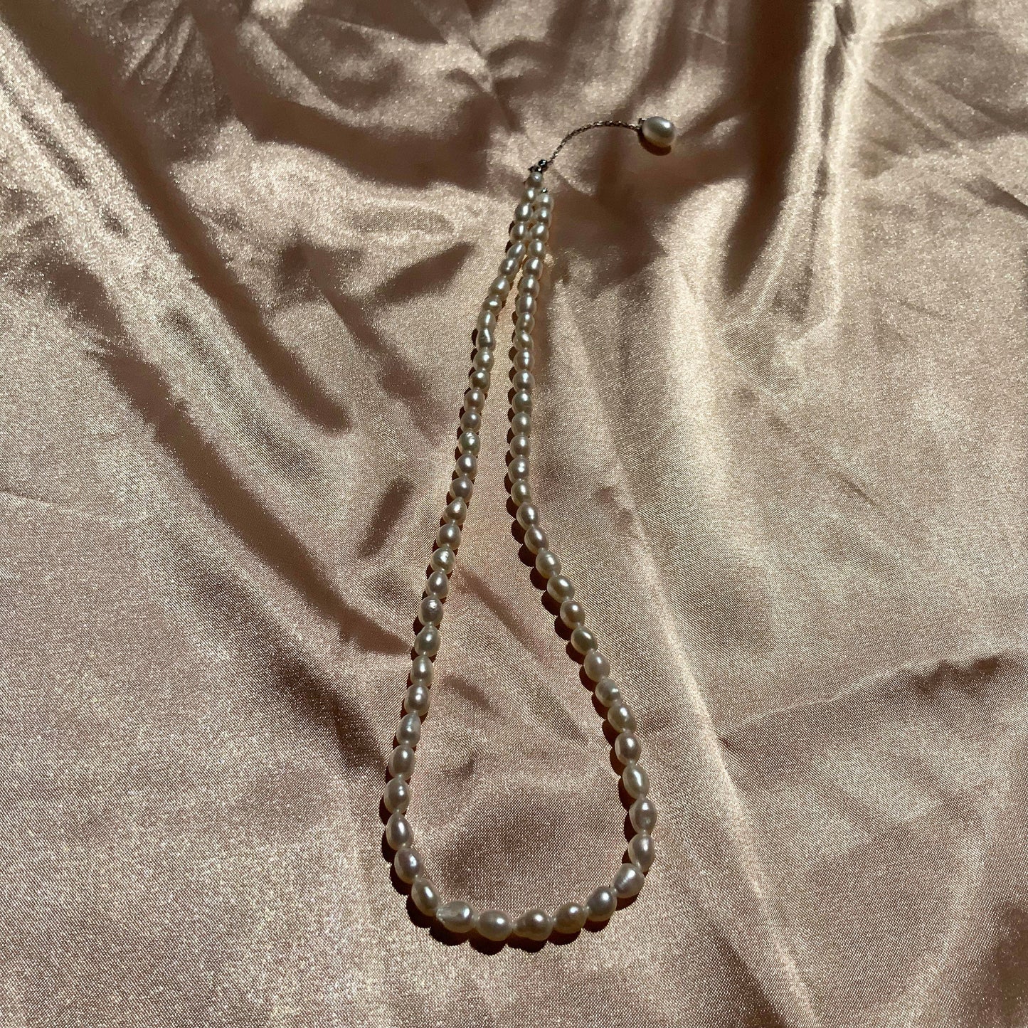6mm Rice Pearl Strand