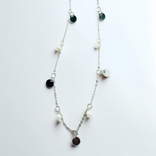 Disc Charm Necklace