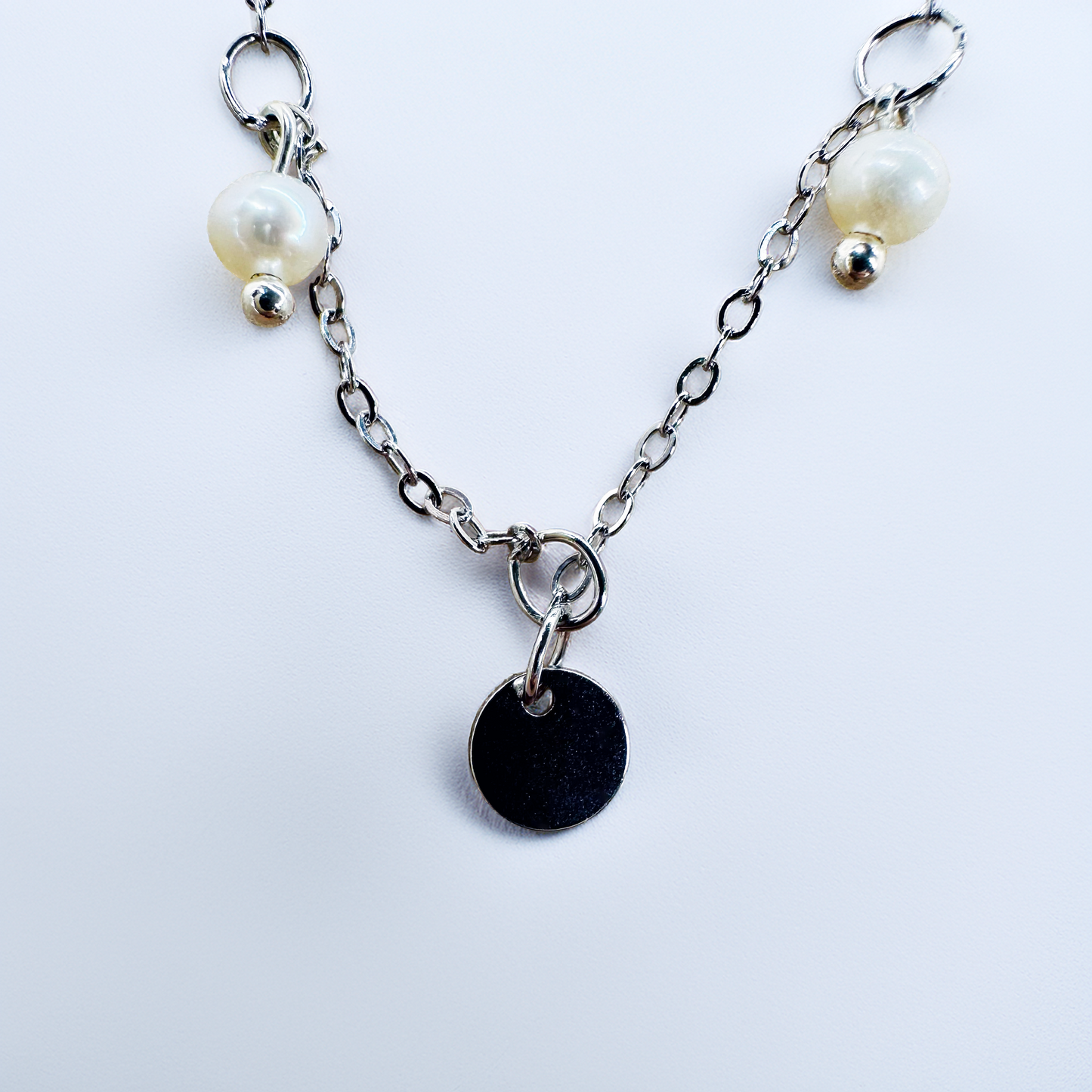 Disc Charm Necklace