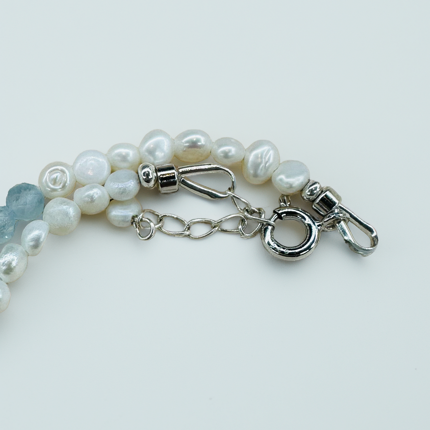 Aquamarine Starfish Necklace