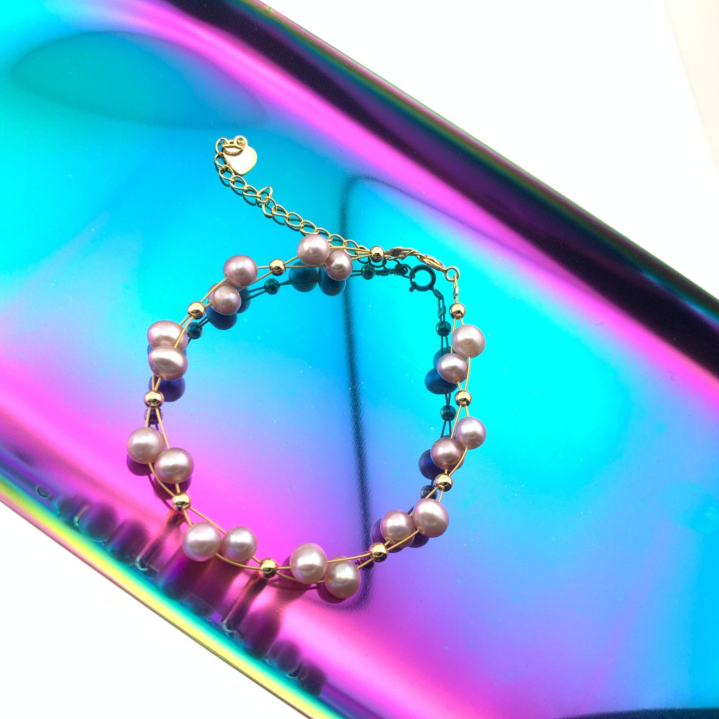 Interval Pearl Bracelet