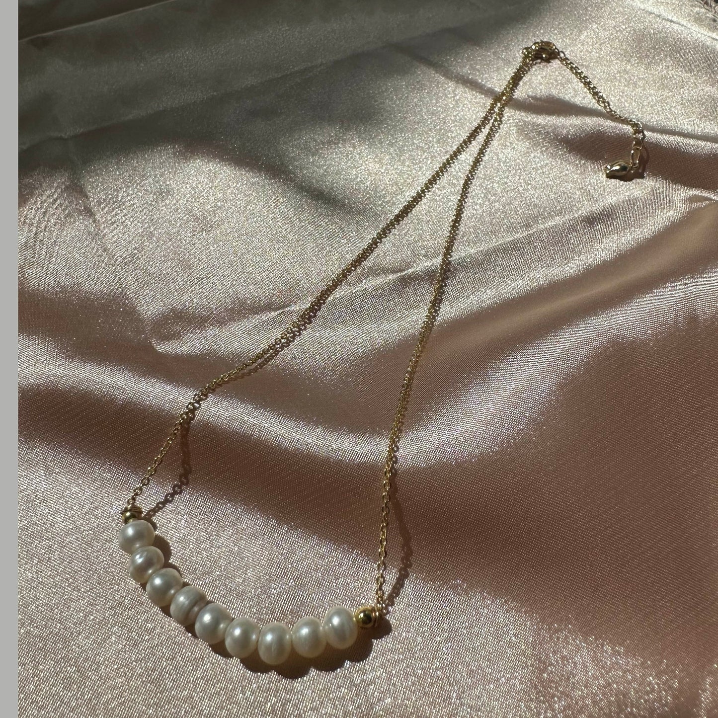 Pearl Bar Necklace