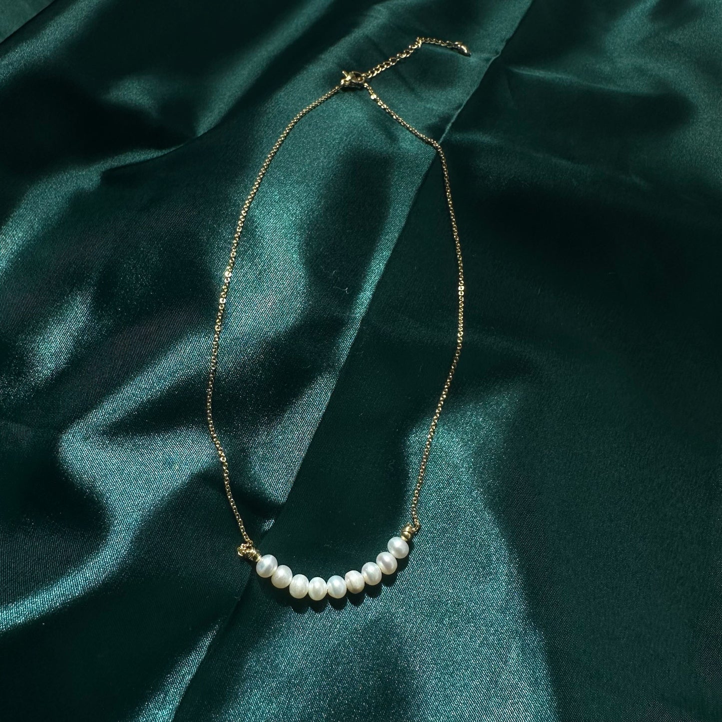 Pearl Bar Necklace